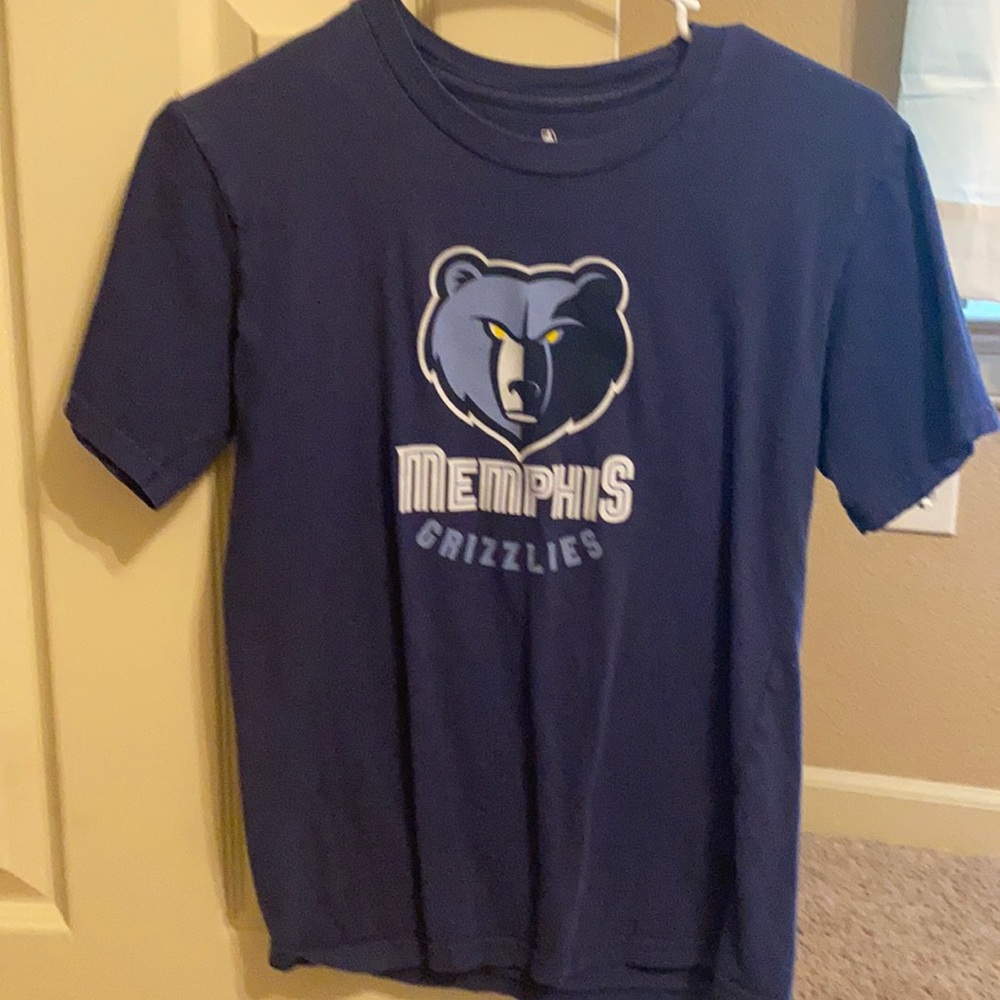 Navy Blue Grizzlies Tee
